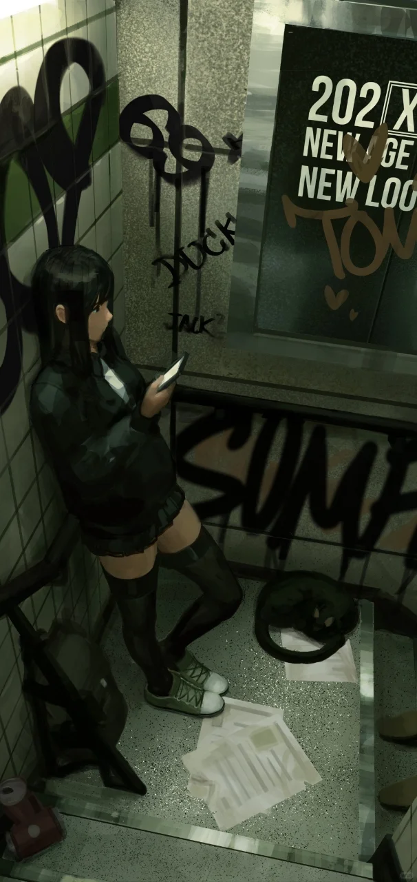 📱天花板！爆款动漫美少女壁纸 61期