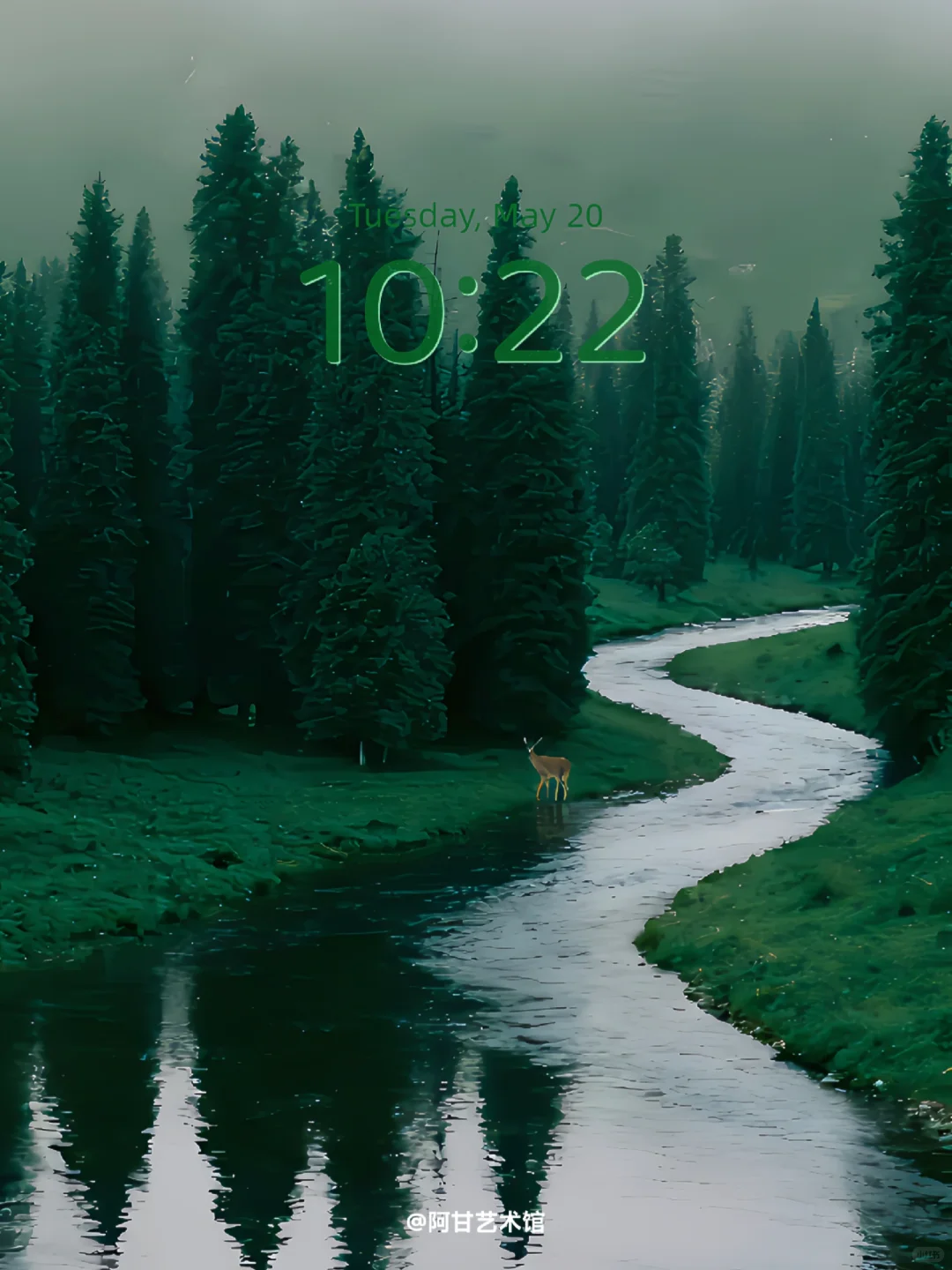 “那你呢？为何如此迷恋绿色🌱”｜壁纸