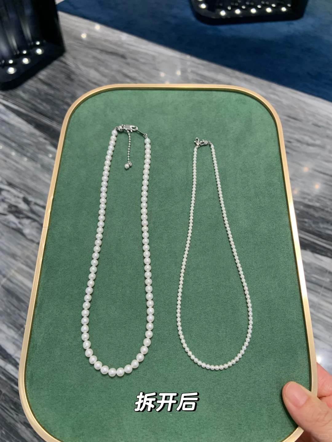 谁懂啊❗️百元级到手双层🉑拆卸天然珍珠