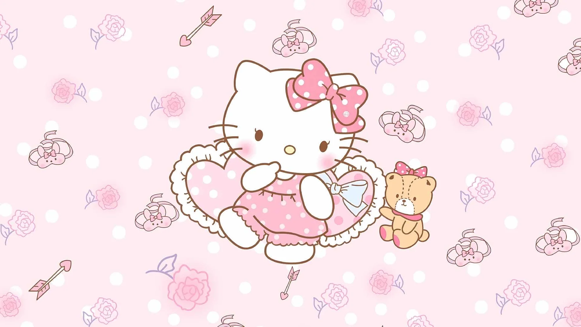 一些可爱的helloKitty电脑/ipad桌面壁纸