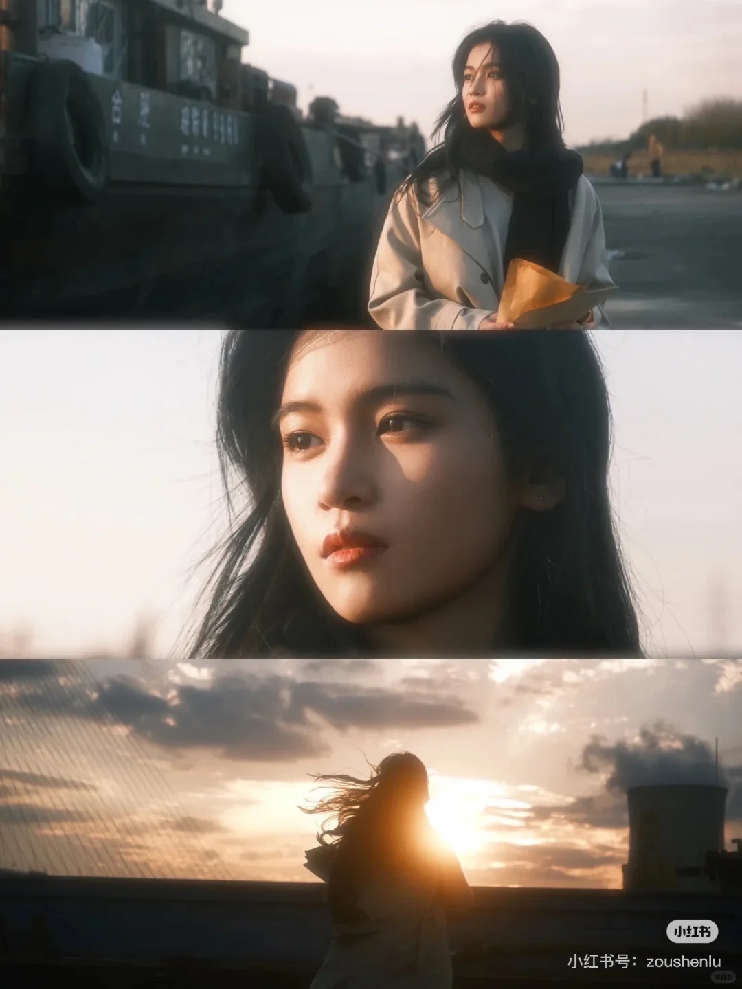 上海找模特去拍一组秋日氛围感写真