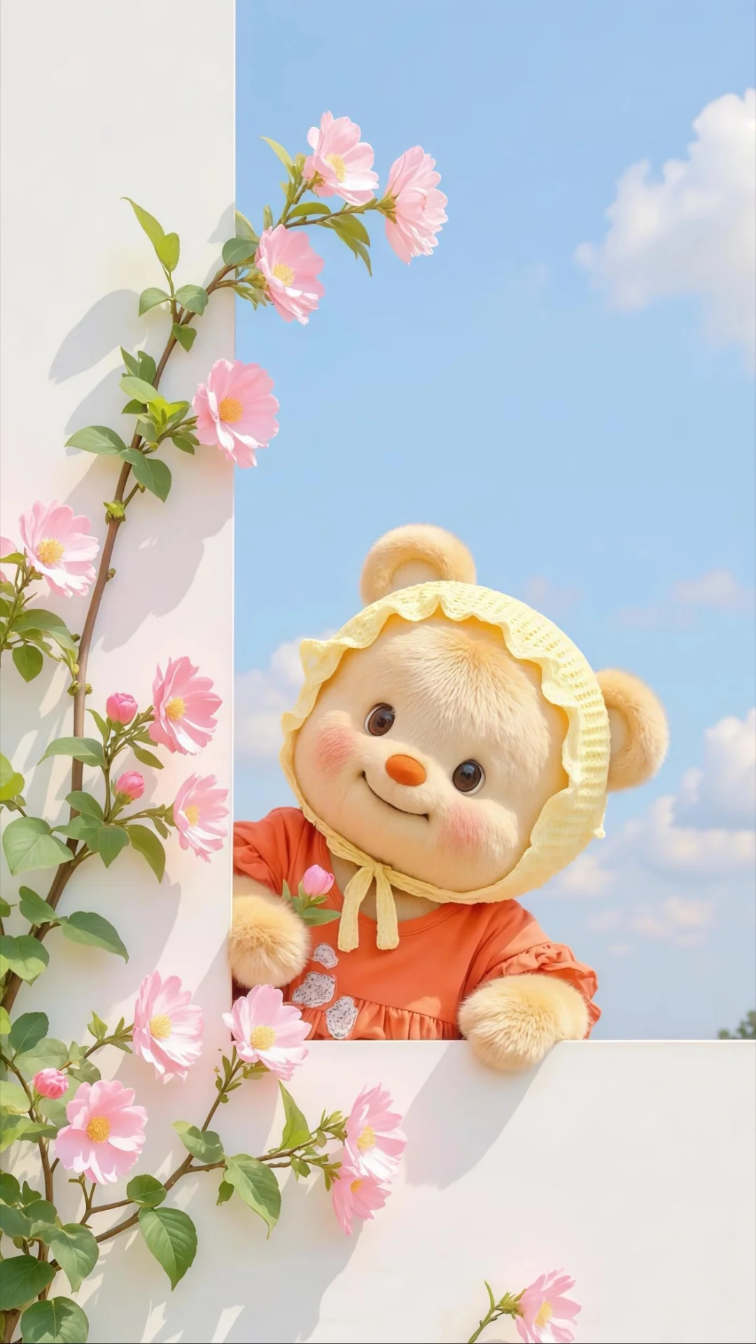 黄油小熊治愈系可可爱爱