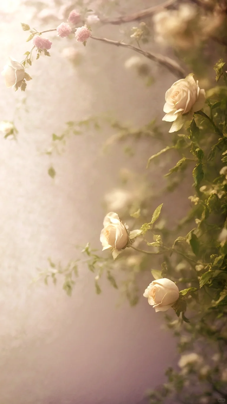 手机壁纸｜清冷感花语壁纸！✨
