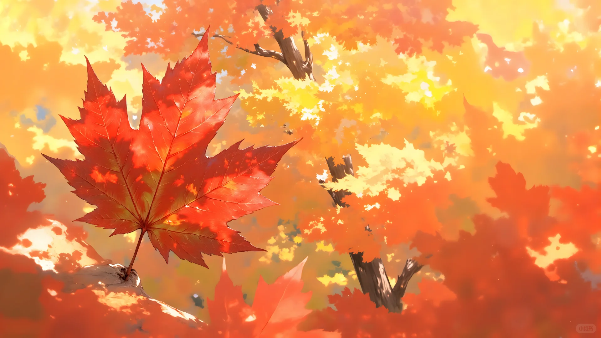 电脑壁纸 027-紫色天空