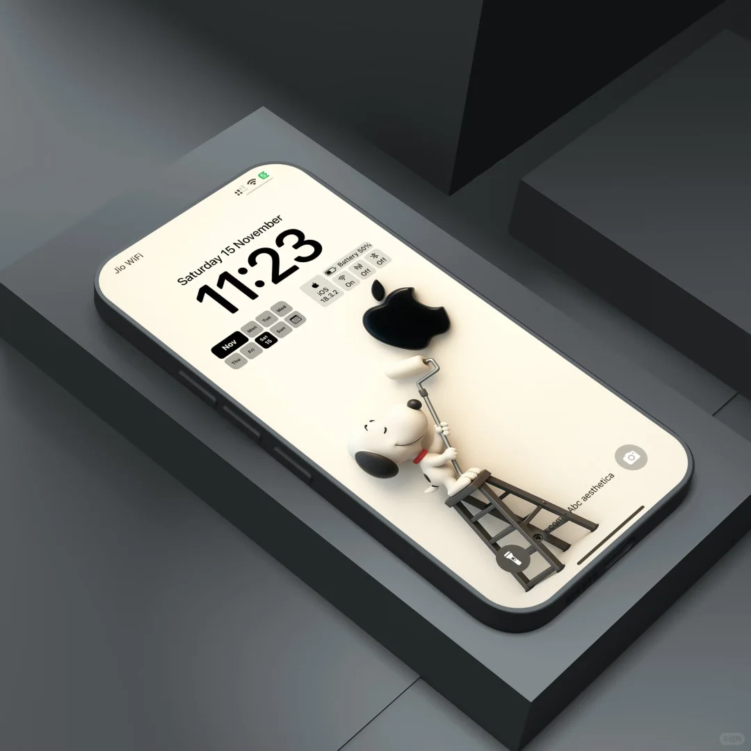 一款超可爱的史迪奇壁纸