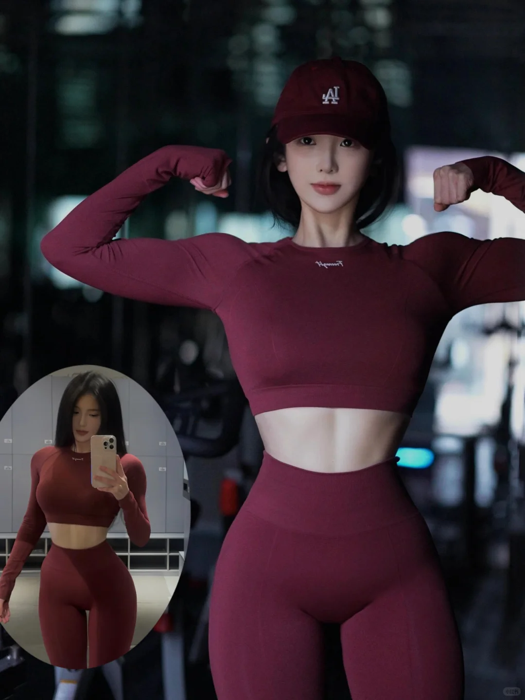 肌肉就应该长在女人身上💪！！