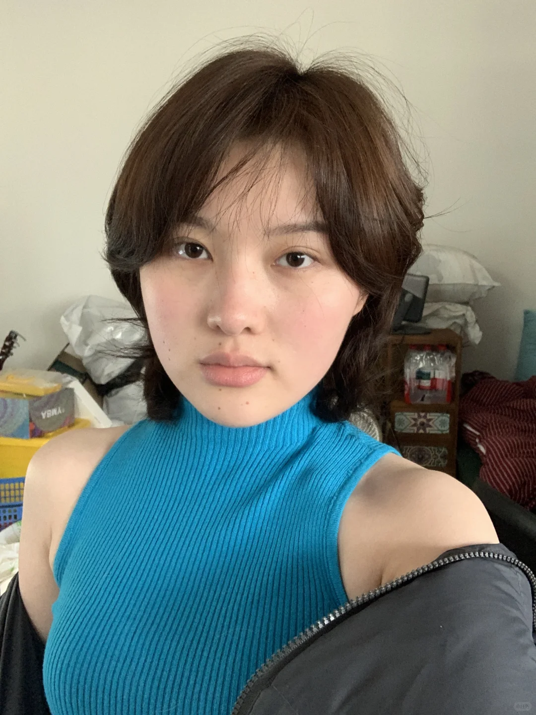 是的 我们川渝女生素颜就这样