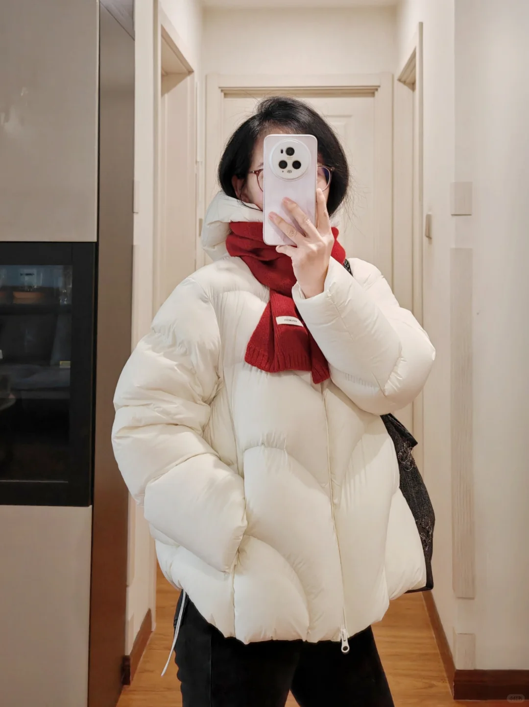 155/92 小个子的简单穿搭 保暖最重要