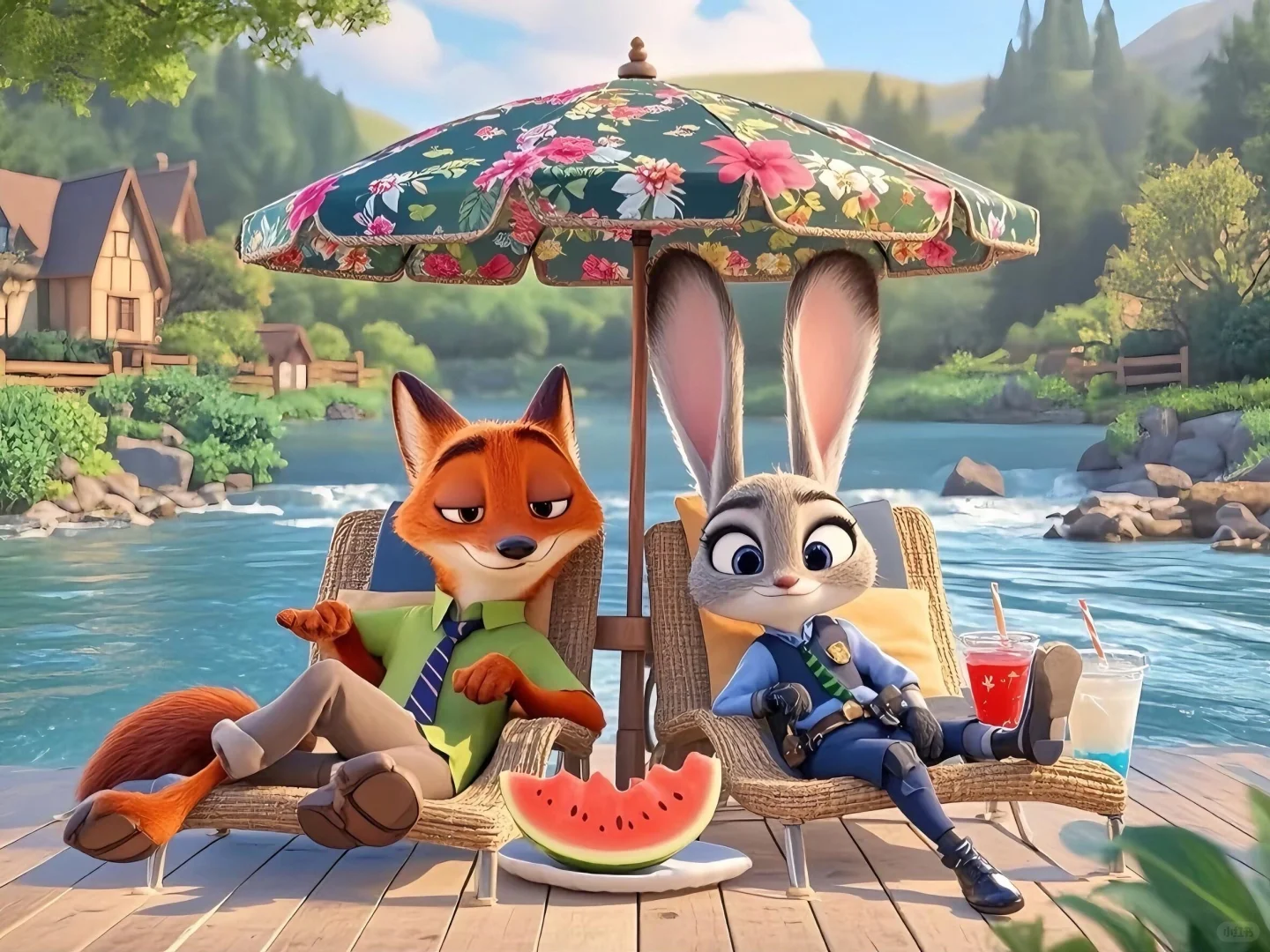 𝐒𝐡𝐚𝐫𝐞｜疯狂动物城系列iPad壁纸