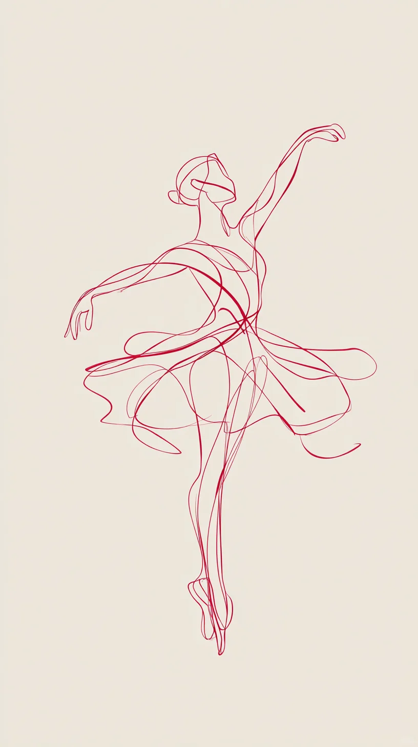 当线条开始舞蹈，灵魂也随之轻盈