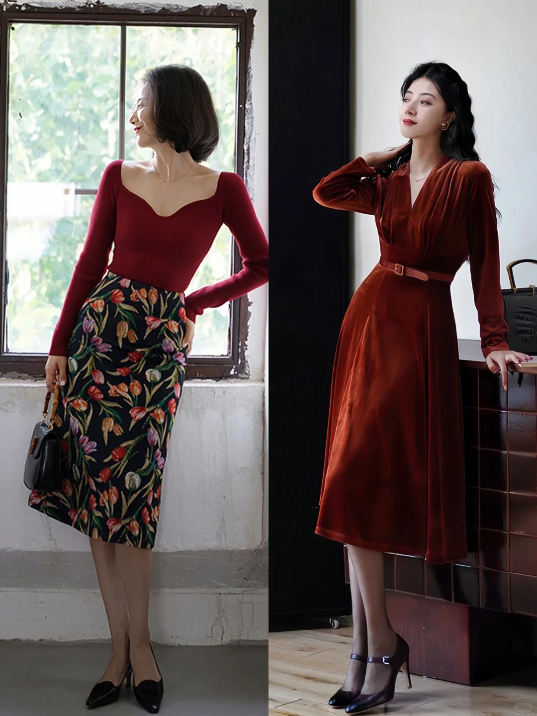 惊艳感拉满的红色📸惊艳热烈的红色系穿搭