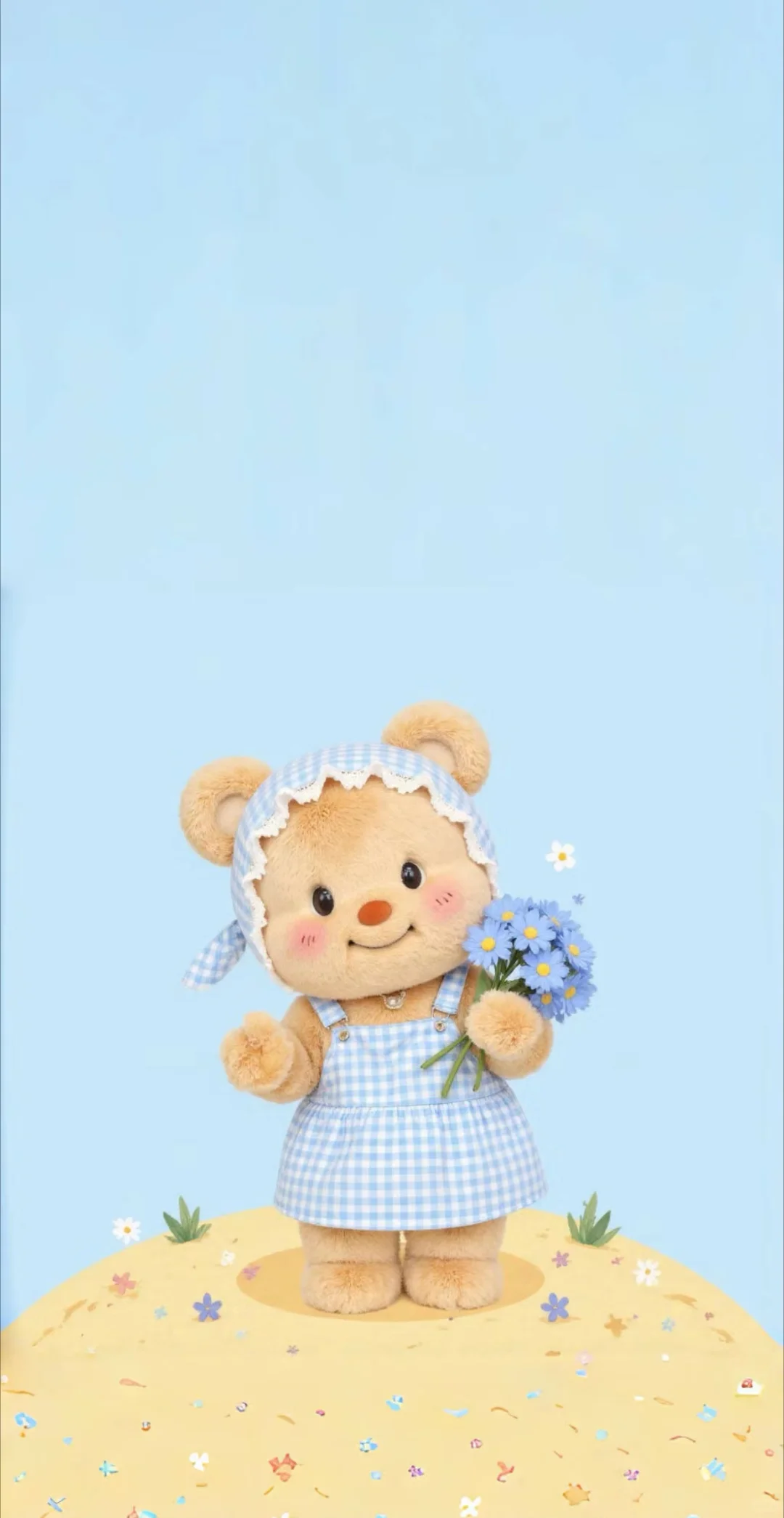 黄油小熊治愈系可可爱爱