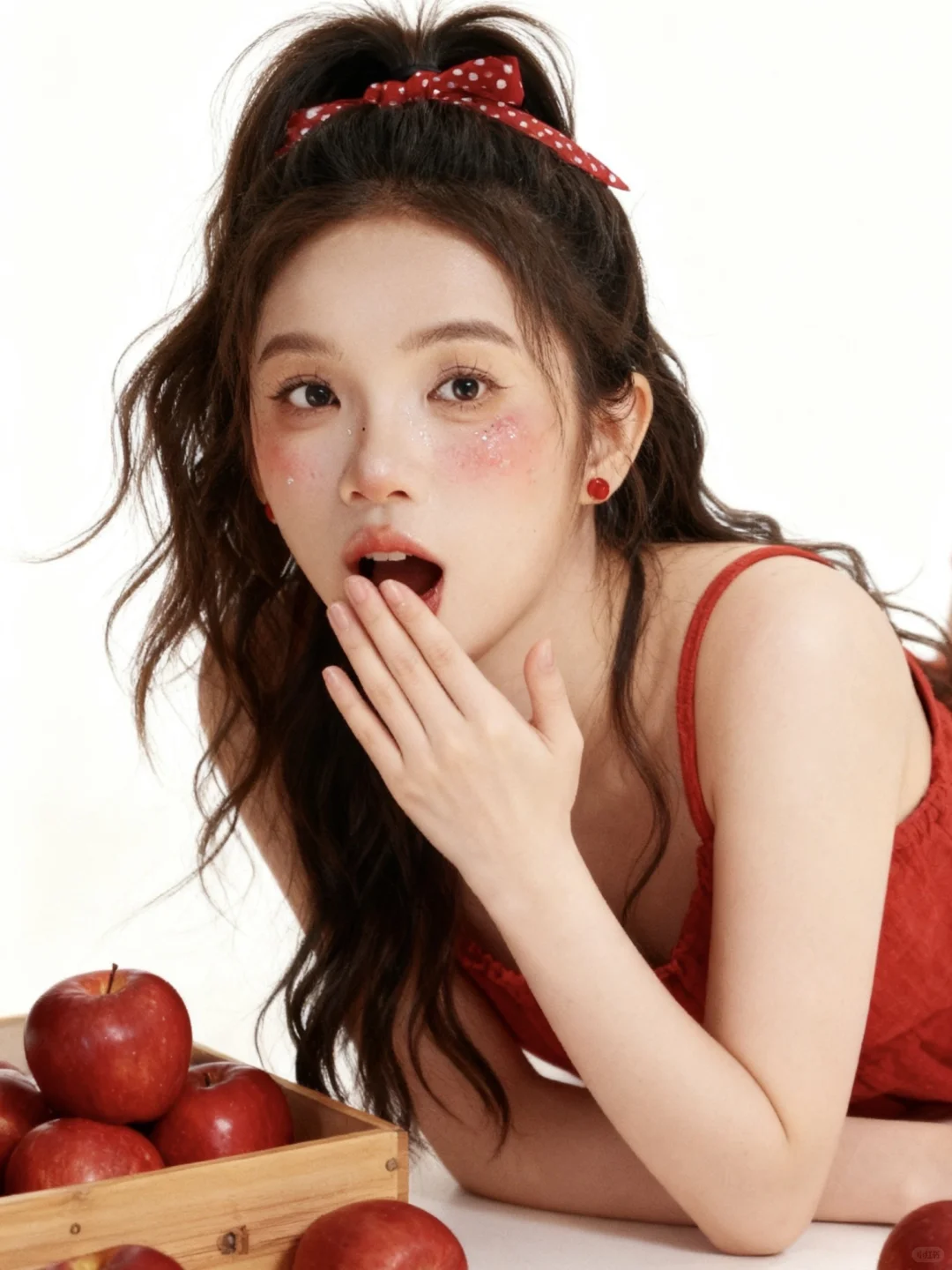 🍎苹果少女写真AI指令已送达