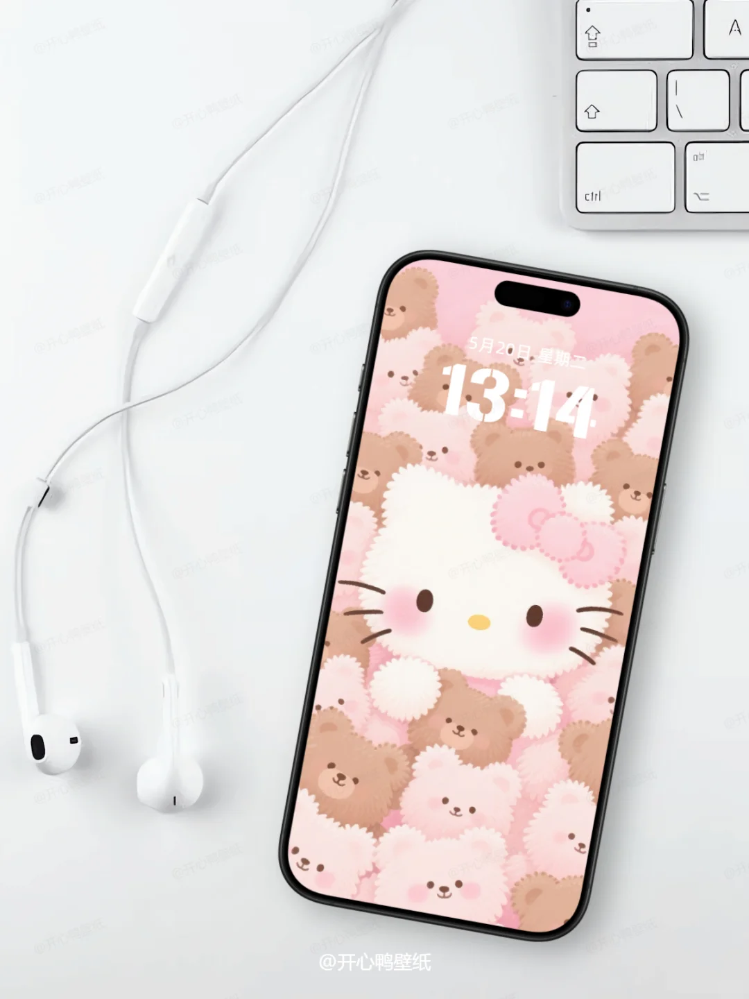 139丨HelloKitty小熊的甜蜜时刻丨电脑壁纸