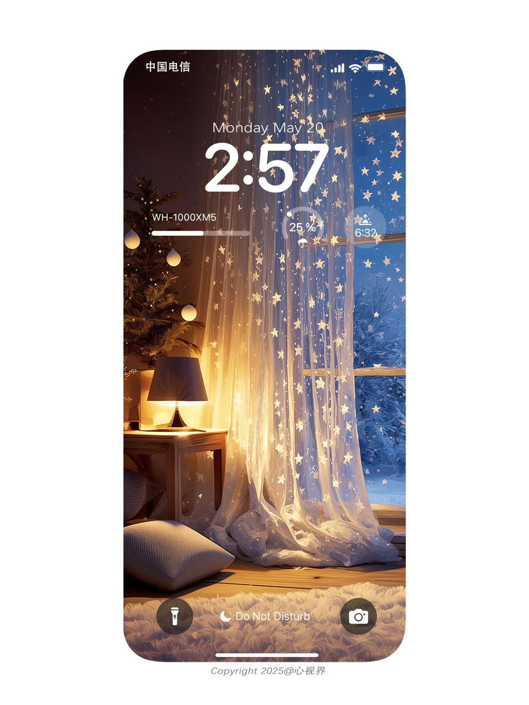 “✨当星星降落在雪落的窗前” | 176壁纸