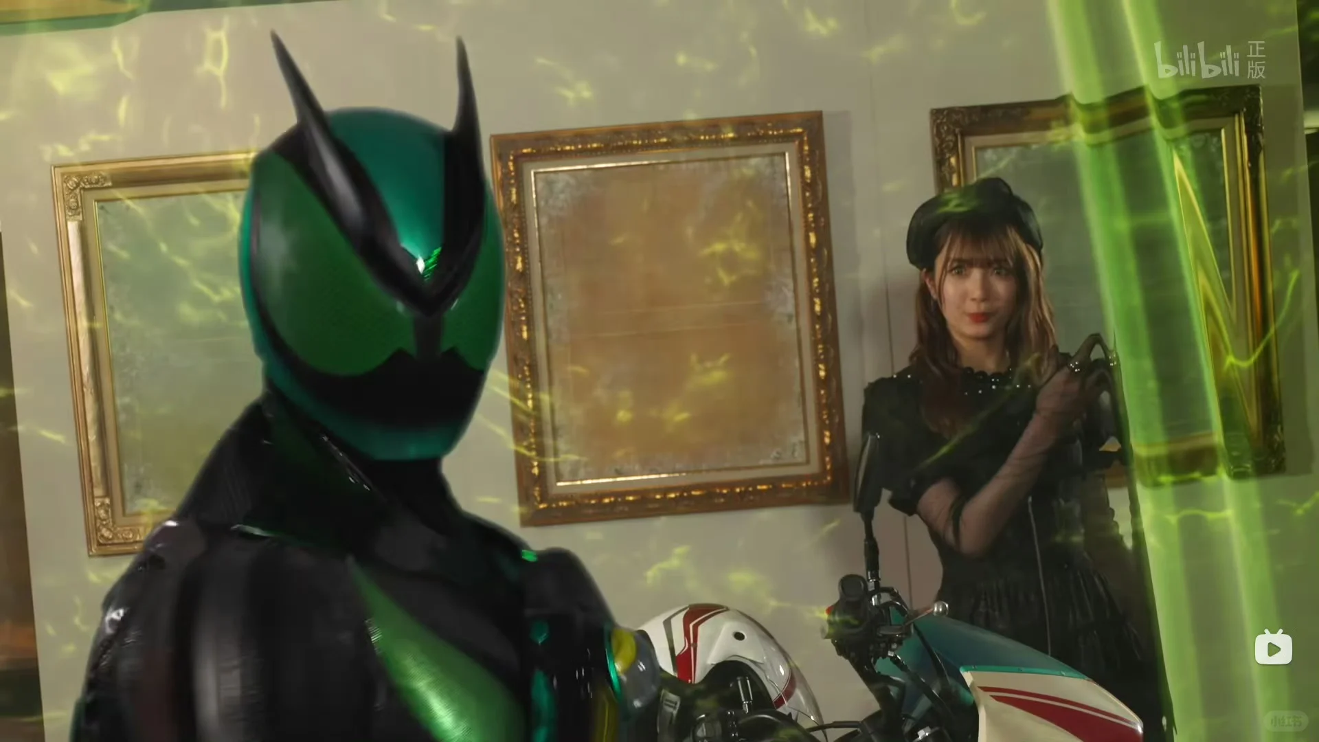 假面骑士ZZZ宁莫cp+宁梦黑裙白丝穿搭