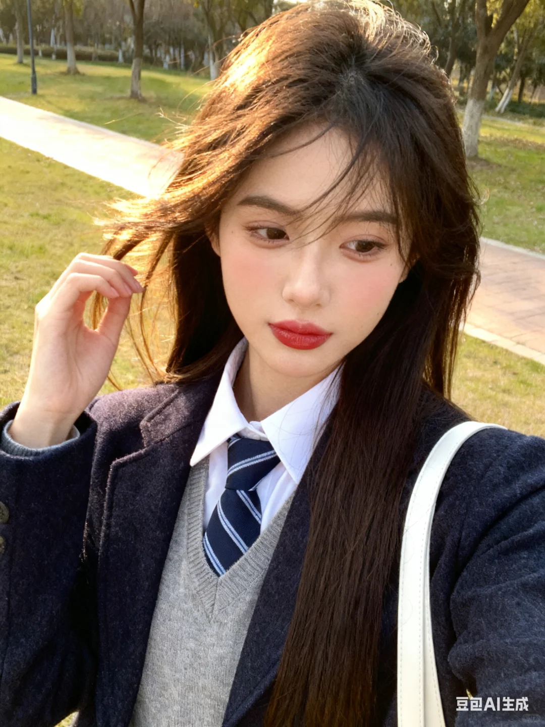 韩系秋日氛围感📷(无成本豆包指令)