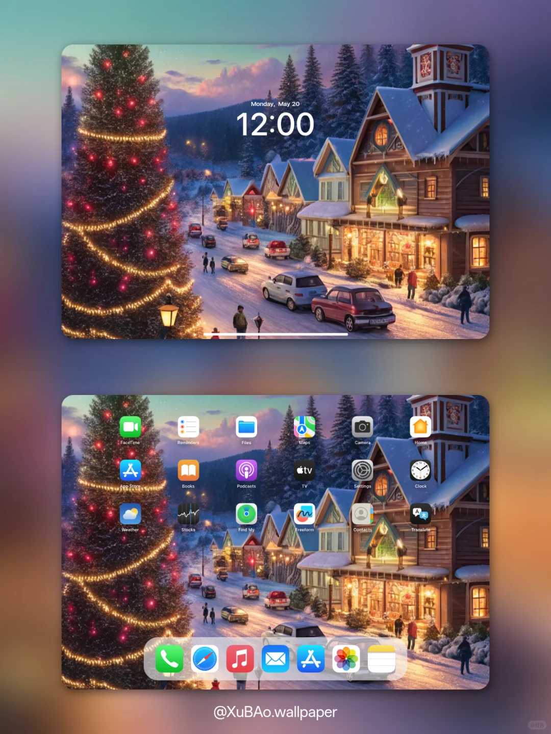 C2536 | 4k壁纸 | 圣诞之夜