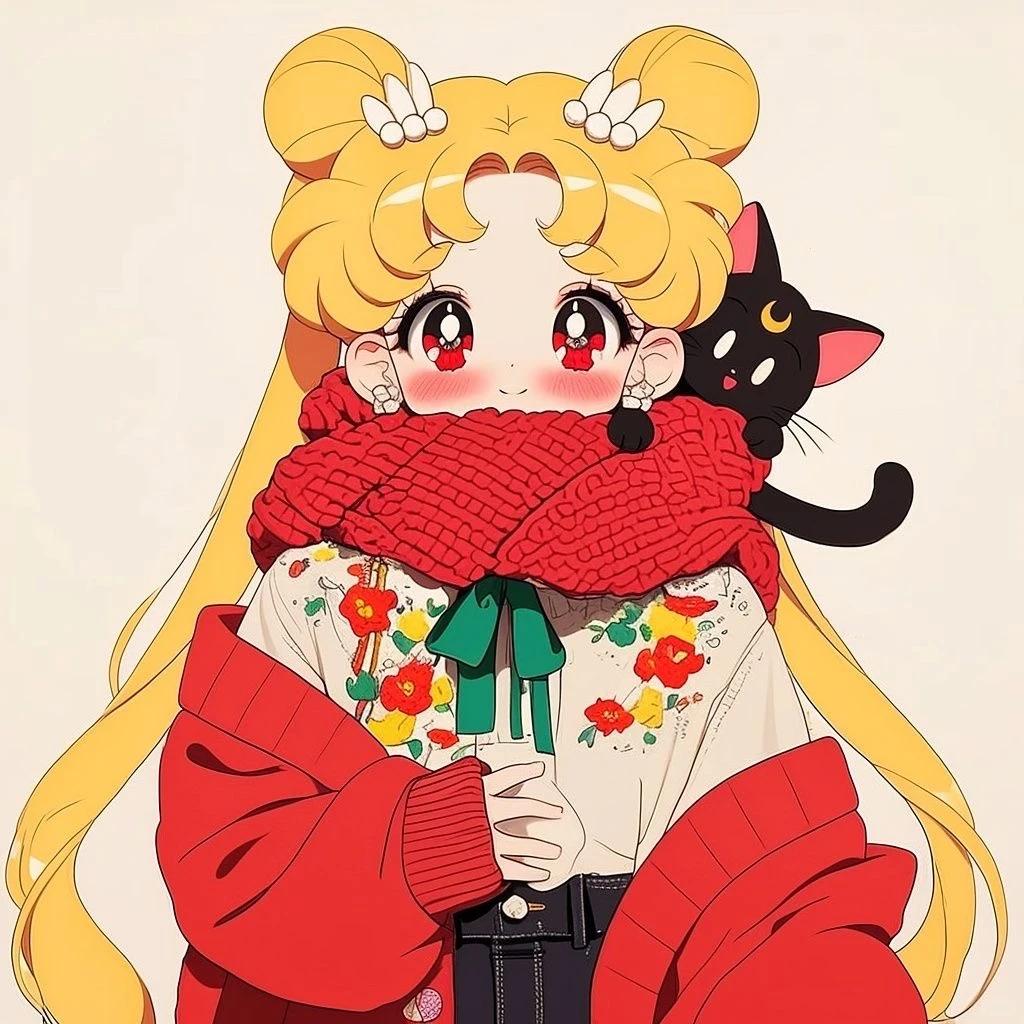 𝑾𝒆𝑪𝒉𝒂𝒕头像｜冬日美少女战士头像