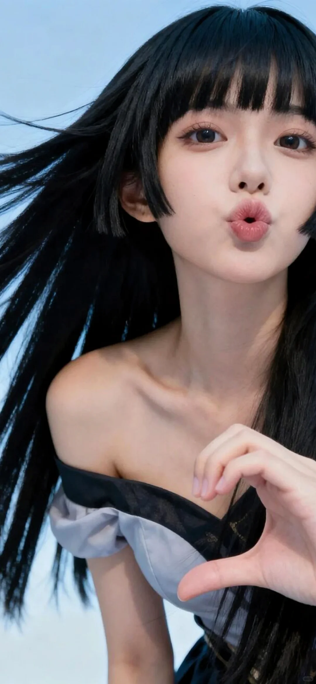 长发是她的神啊～～～ai壁纸