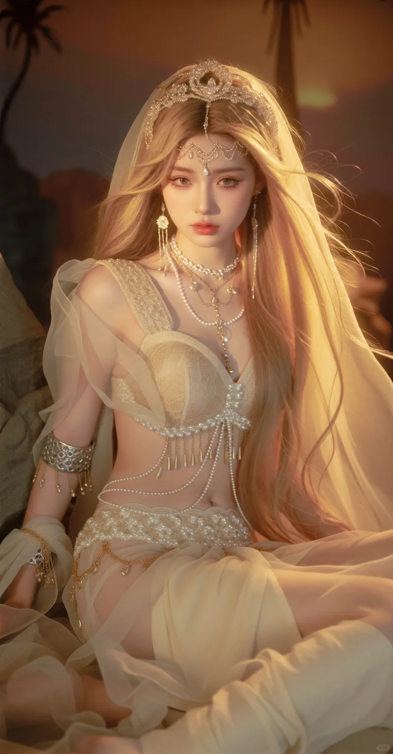 非常喜欢的一组图！性感温柔的西域女神！