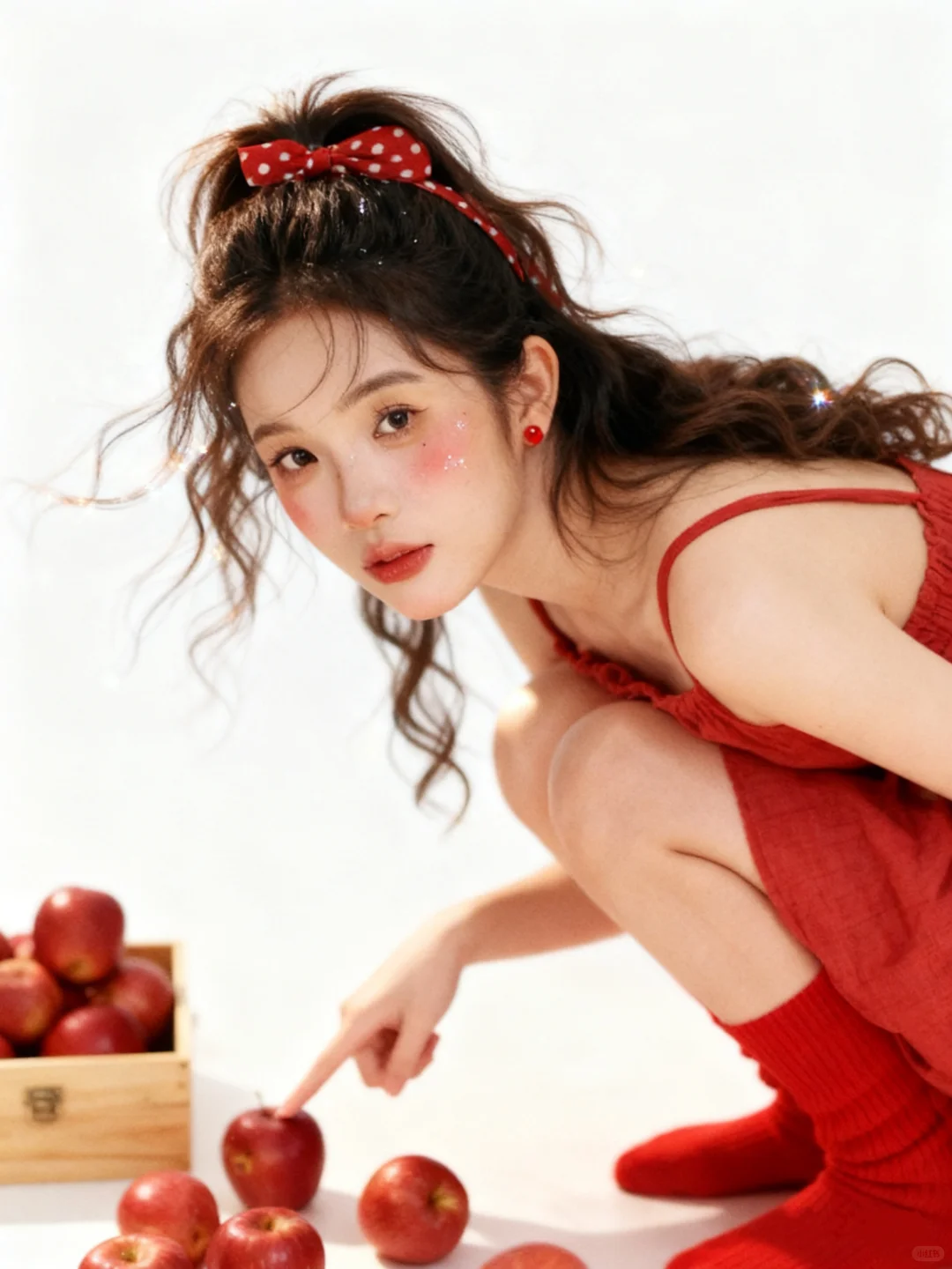 🍎苹果少女写真AI指令已送达