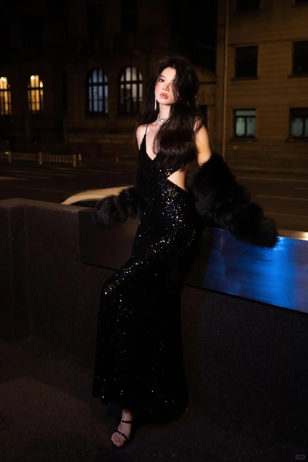 上海外滩约拍699！夜拍直接美成女明星✨