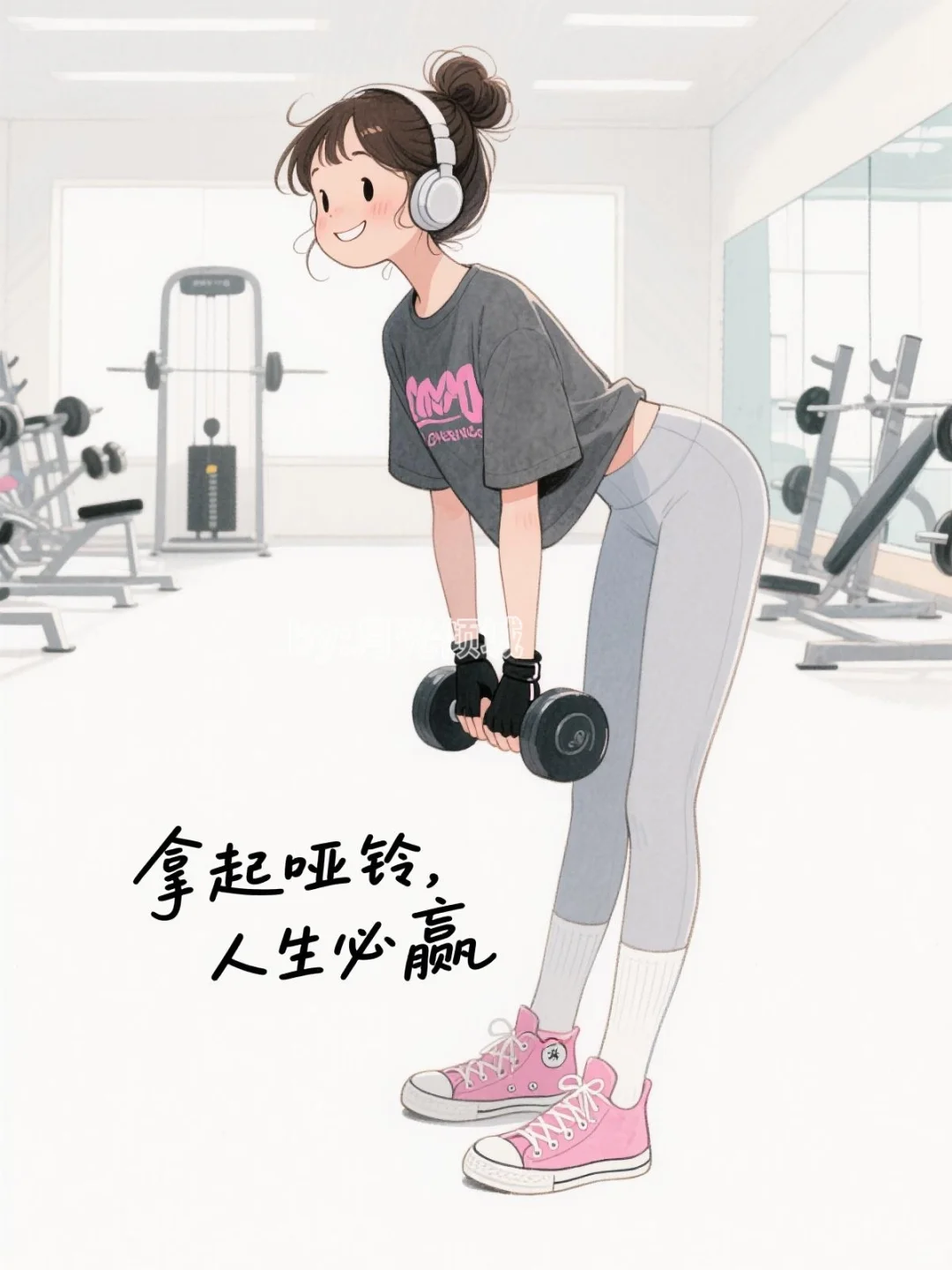 撸铁时候这样发，朋友圈里哈哈哈