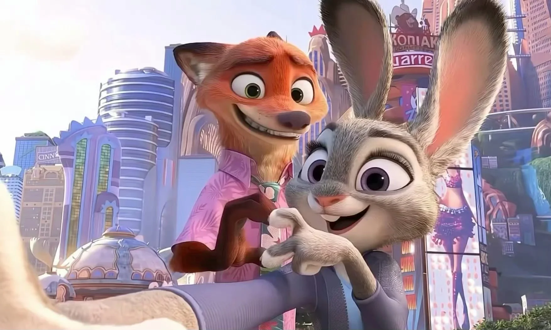 尼克朱迪ipad动态壁纸｜疯狂动物城