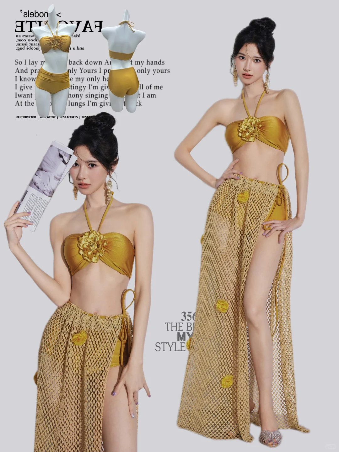 绝美度假比基尼分享｜美到犯规的度假感