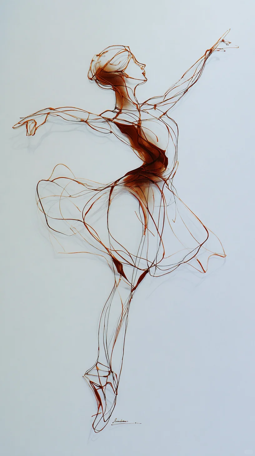 当线条开始舞蹈，灵魂也随之轻盈