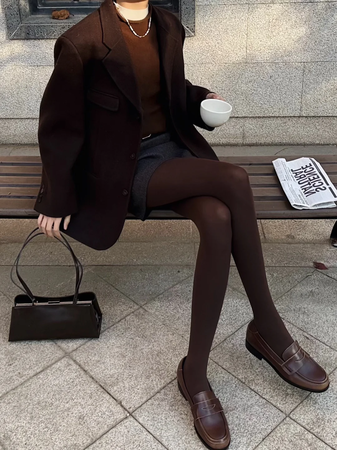 丝袜穿搭*18套！又到了穿丝袜的季节～