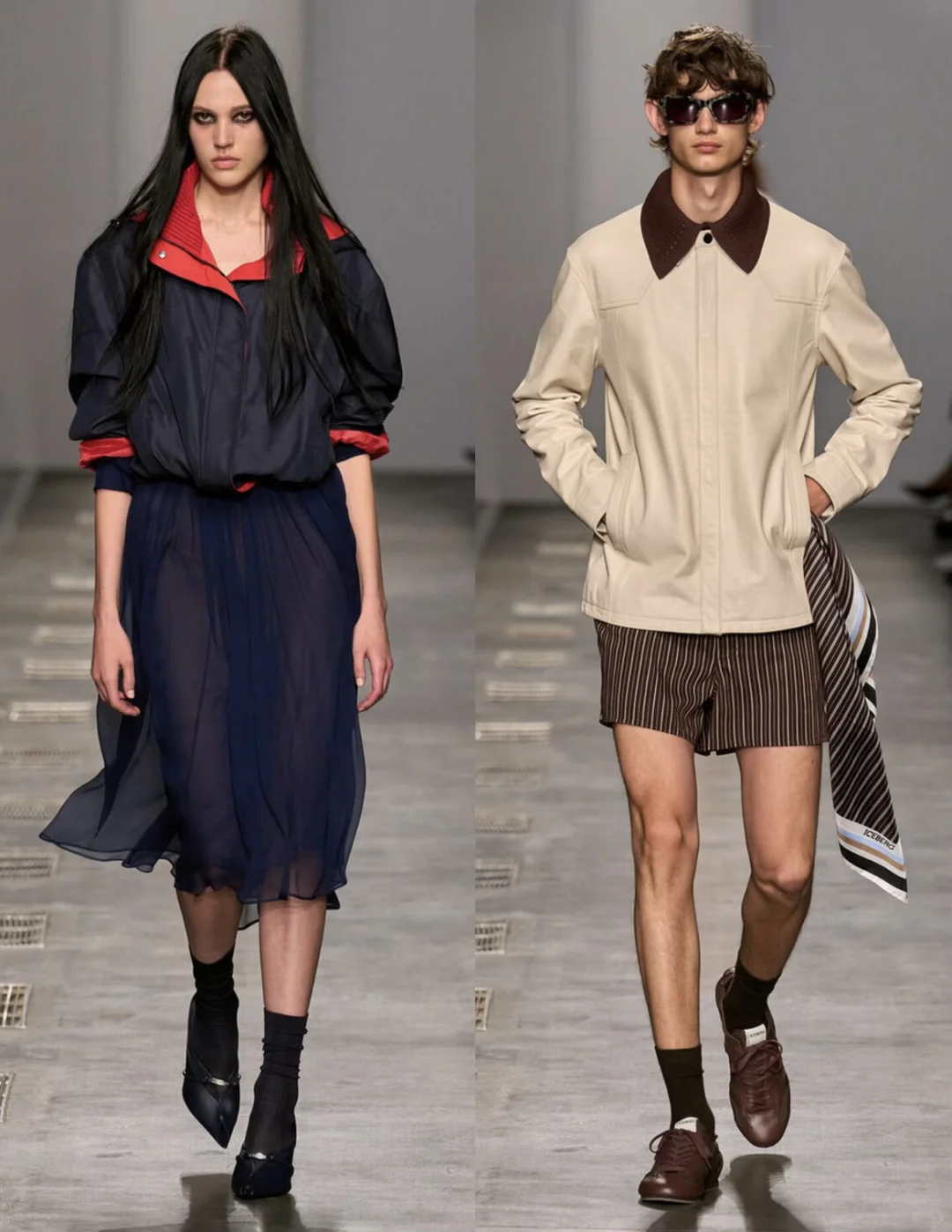 早秋英伦新贵风｜米兰时装周 ICEBERG SS2026
