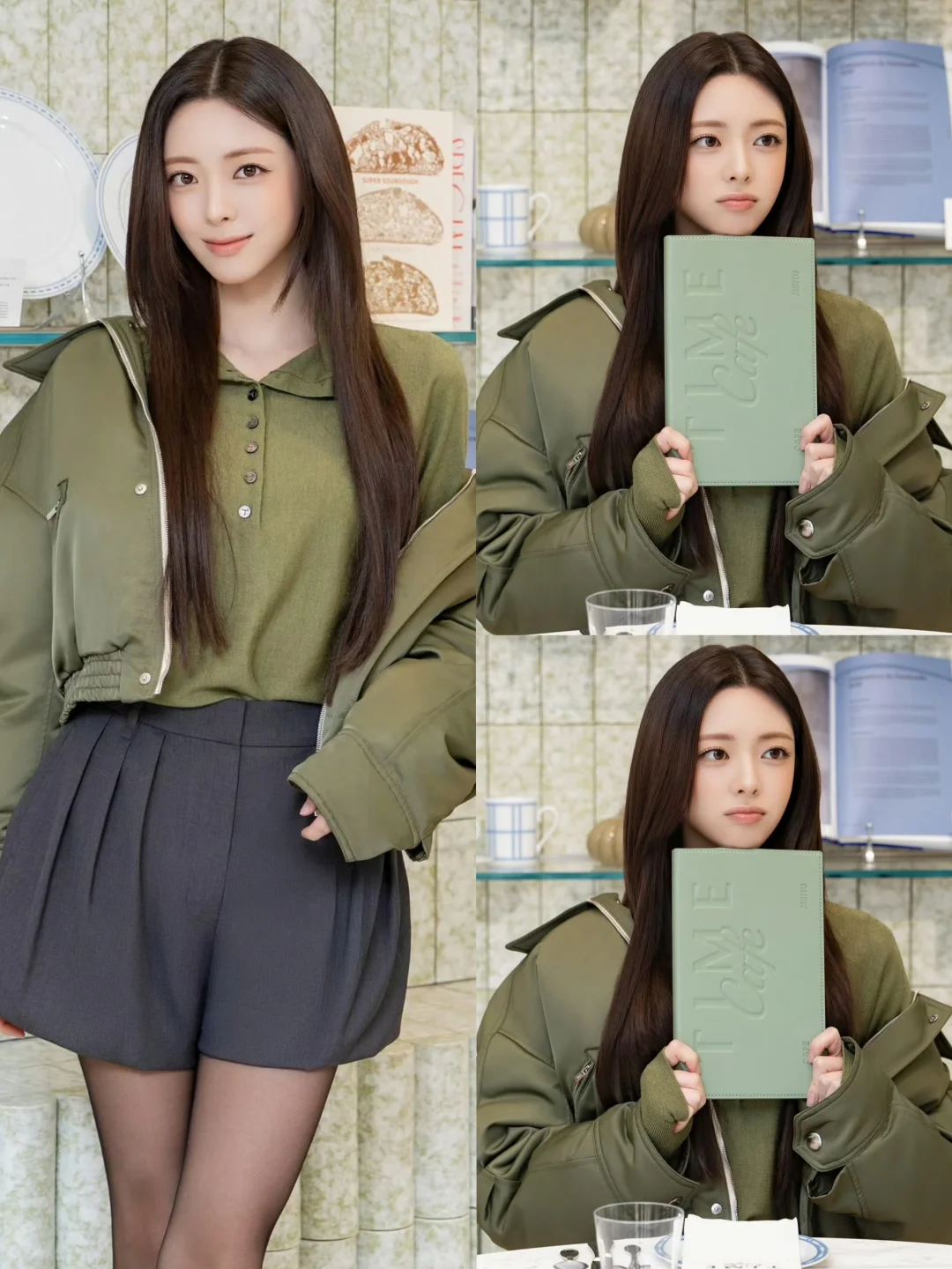 申有娜黑丝➕高跟👠，修长美腿好吸睛～