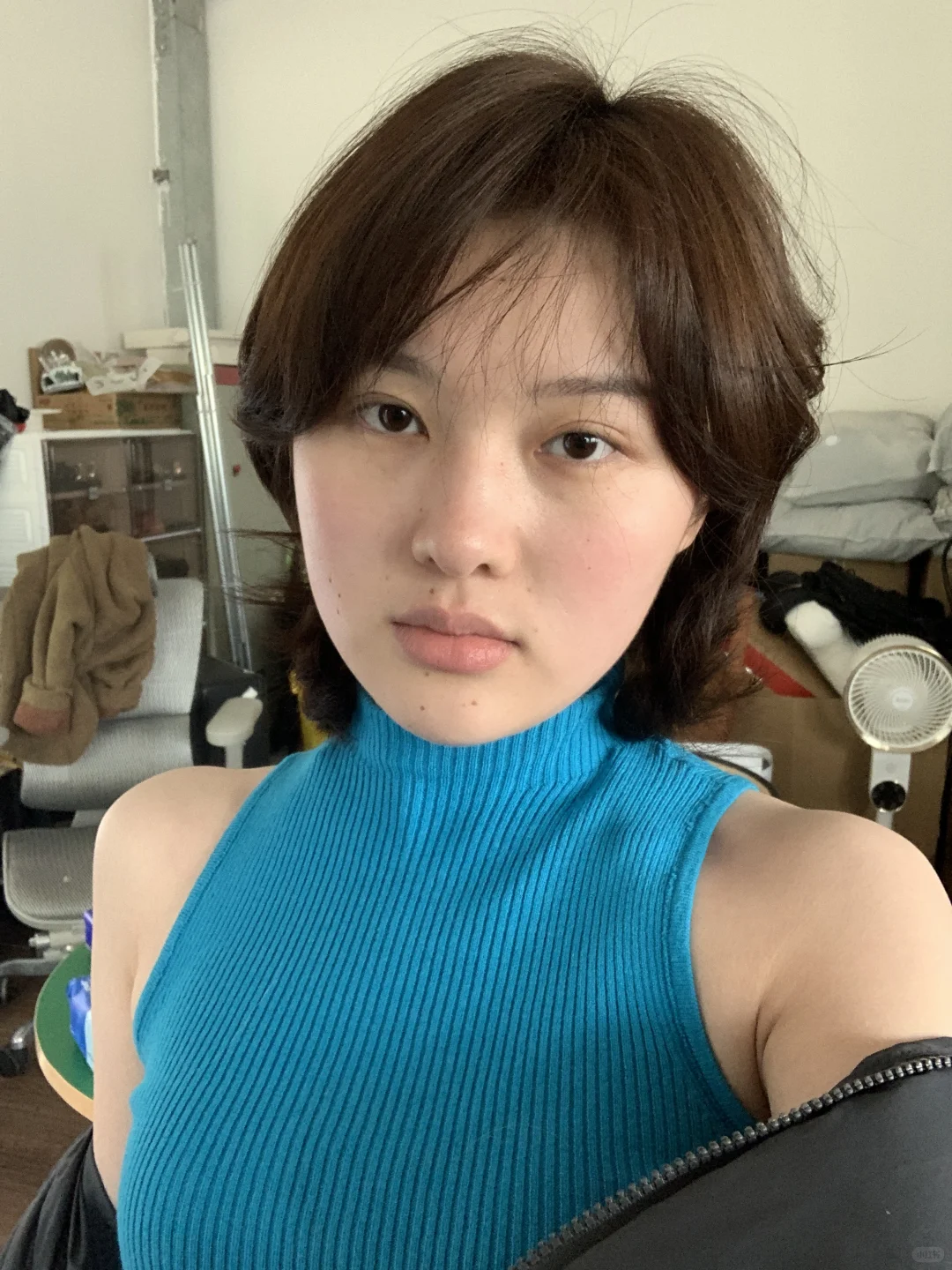 是的 我们川渝女生素颜就这样