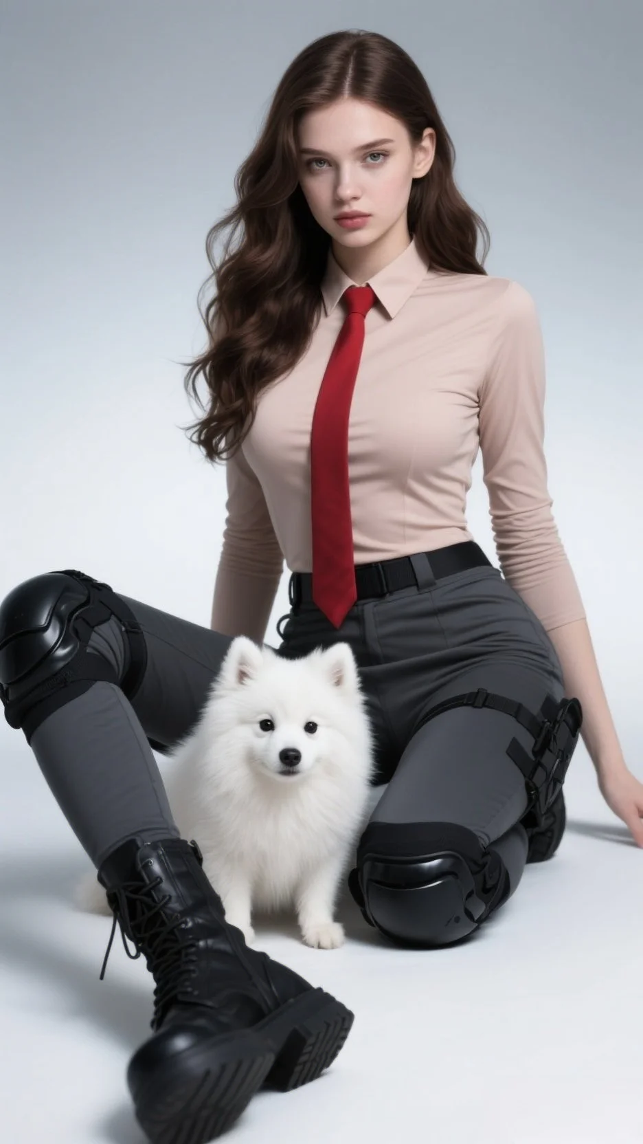 机能风美女，酷感未来科技