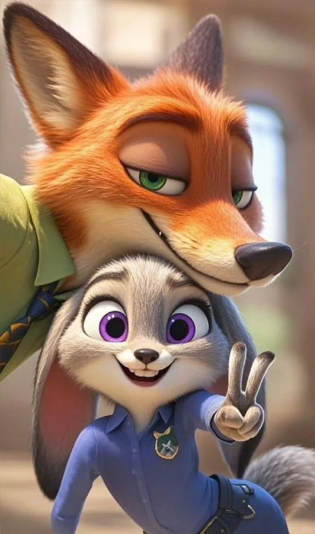 疯狂动物城૮₍♡♡₎ა壁纸来了