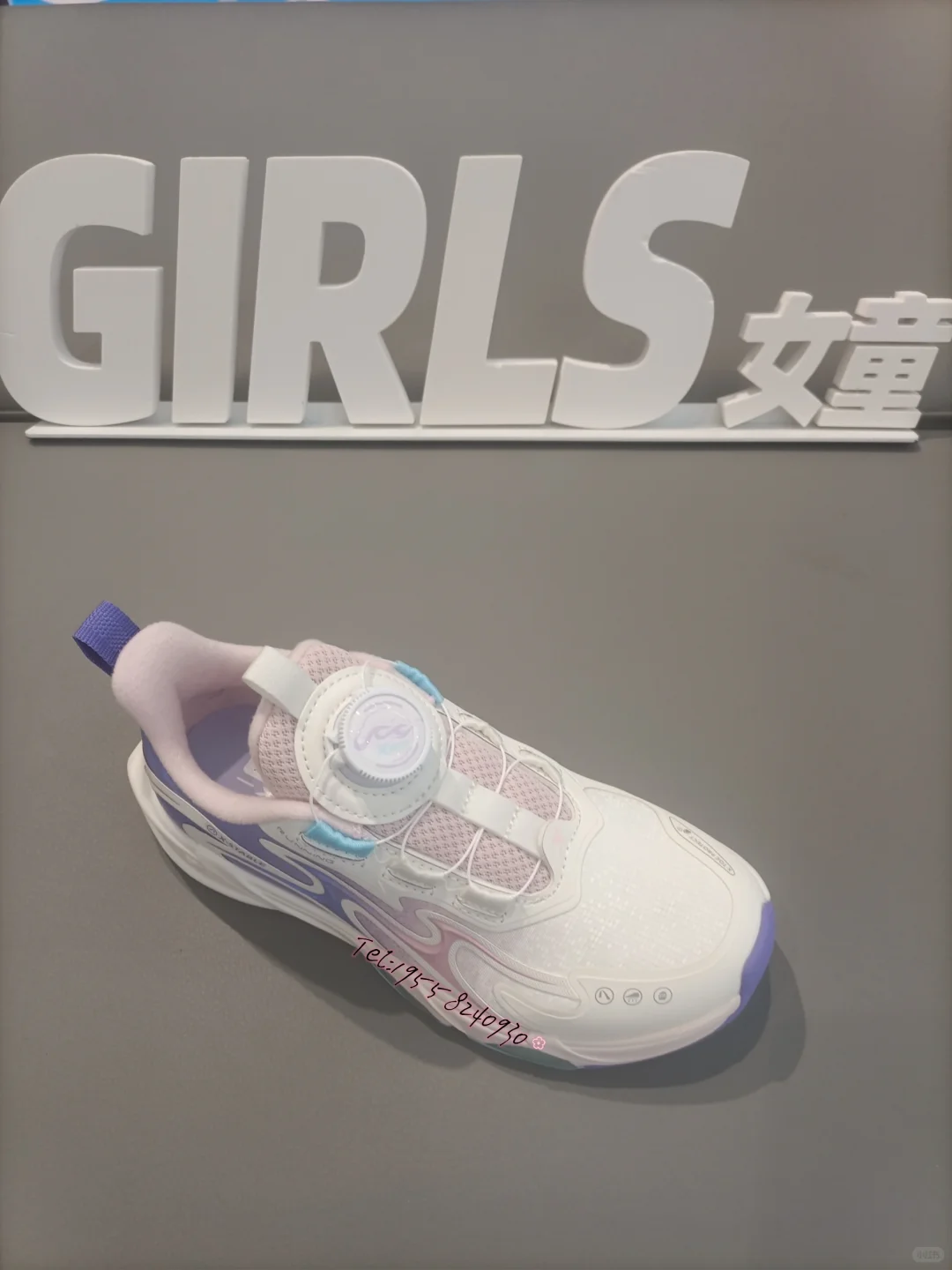 特步少年女宝新款｜旋转扣运动鞋，萌娃必备