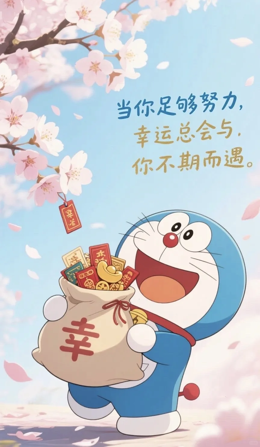 如果你也喜欢哆啦A梦的话～