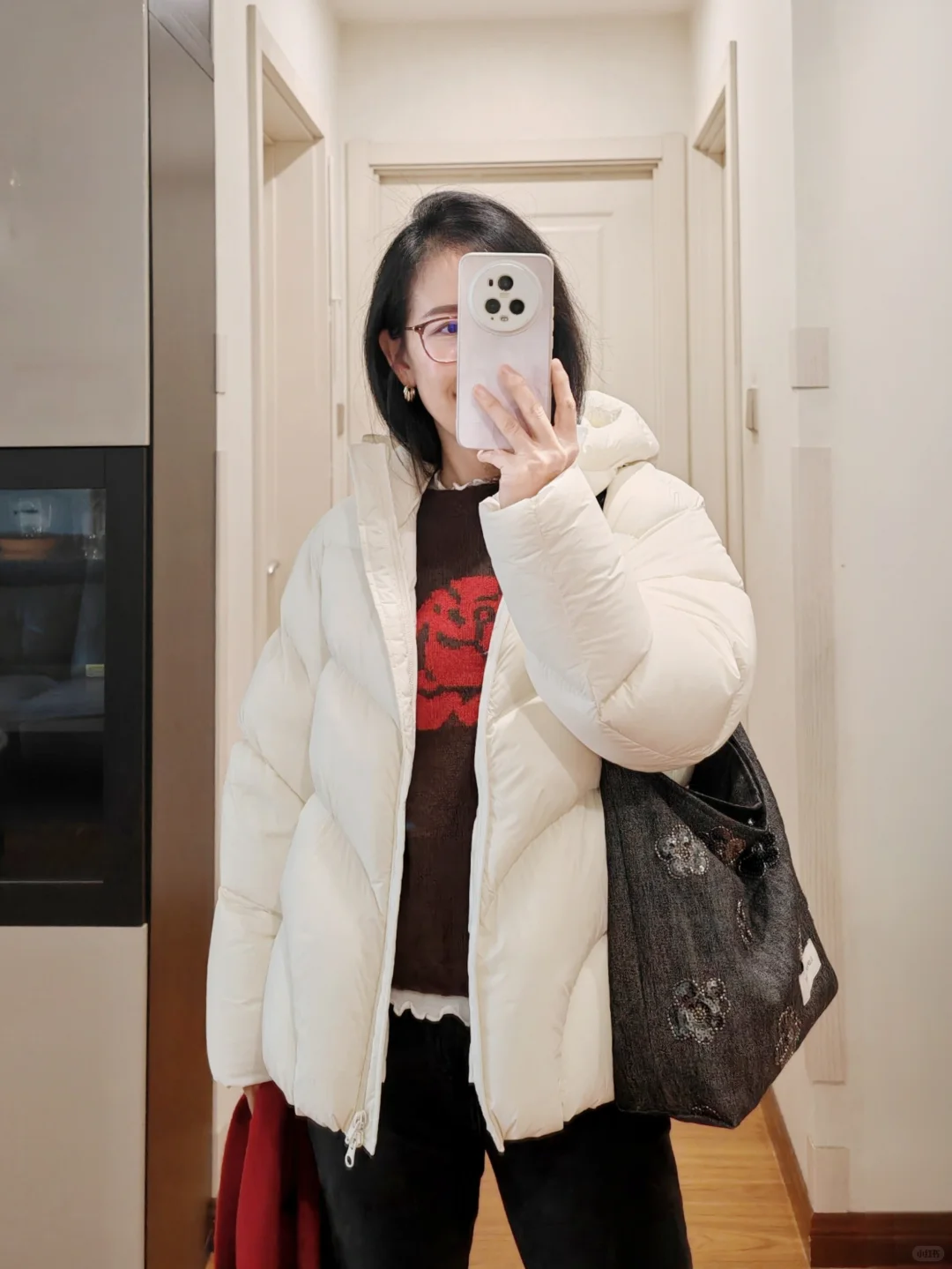 155/92 小个子的简单穿搭 保暖最重要