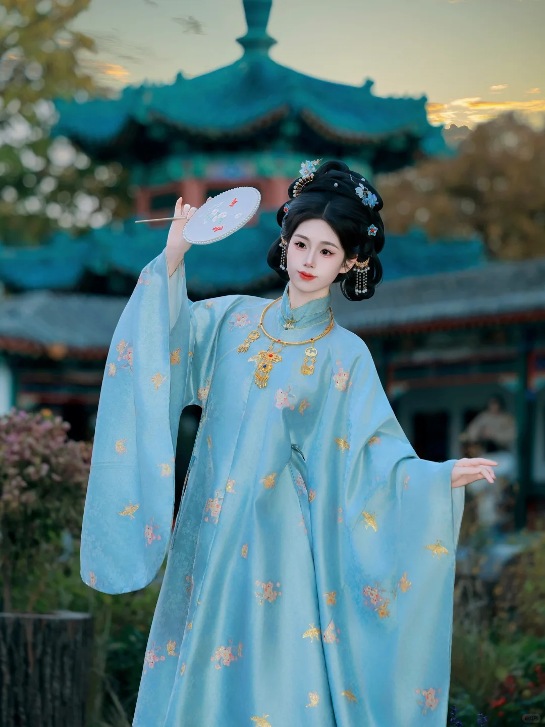 明制汉服的快乐，温柔又端庄💗拍照巨出片
