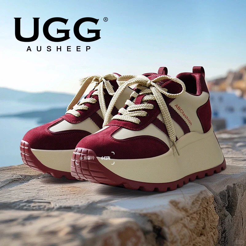 新款厚底时尚阿甘鞋