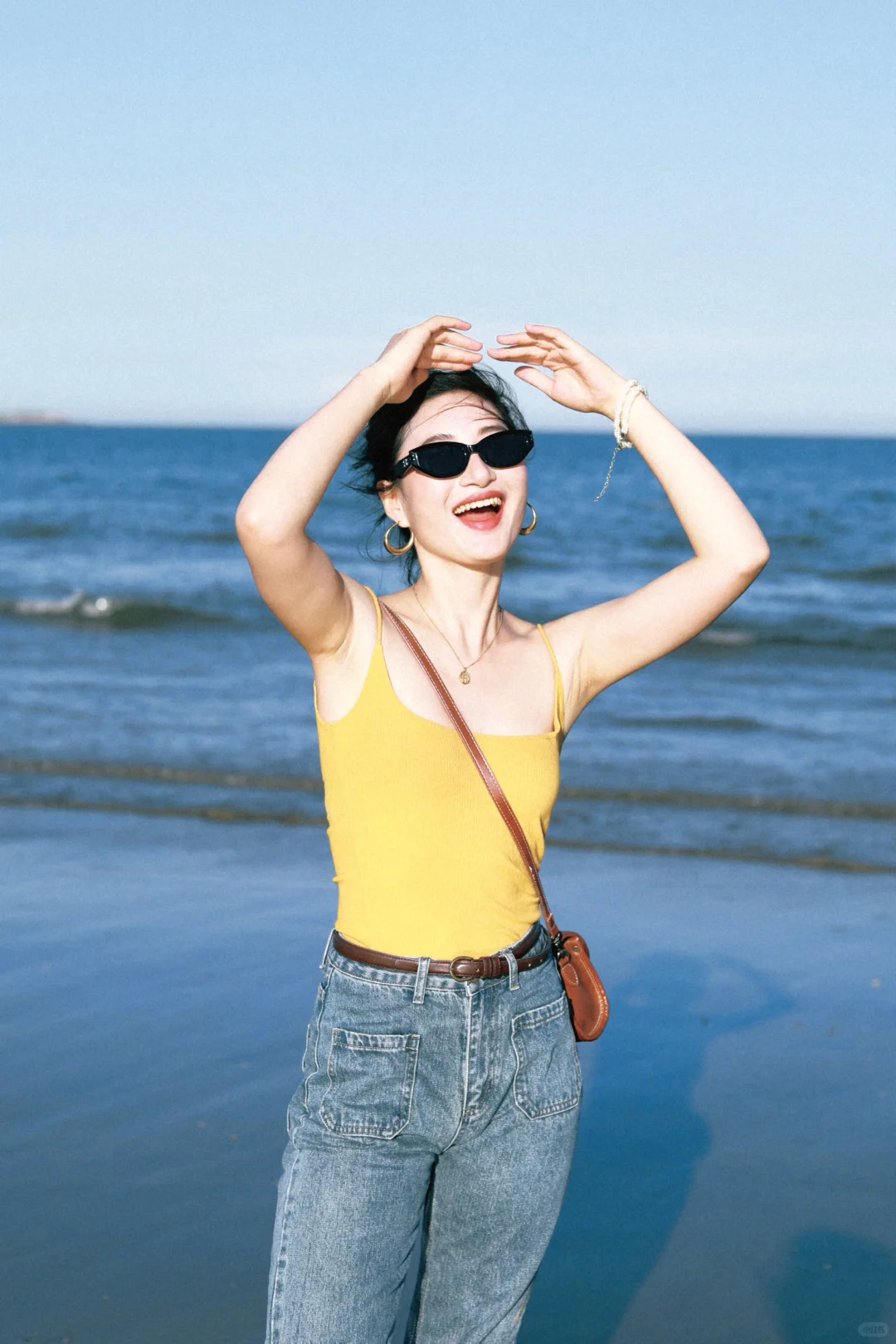 海边照片这样拍！自由又自在！🙊附滤镜