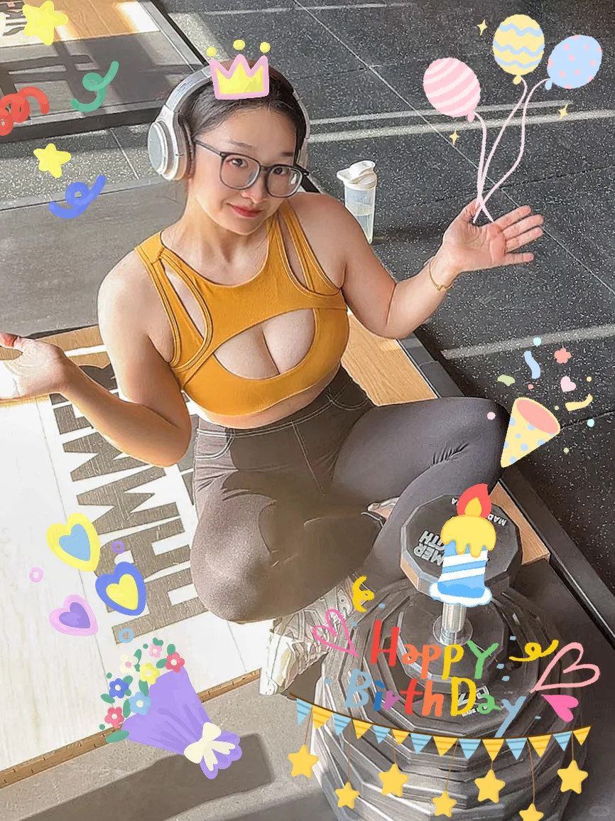 今天是28岁，健身的第9年💪