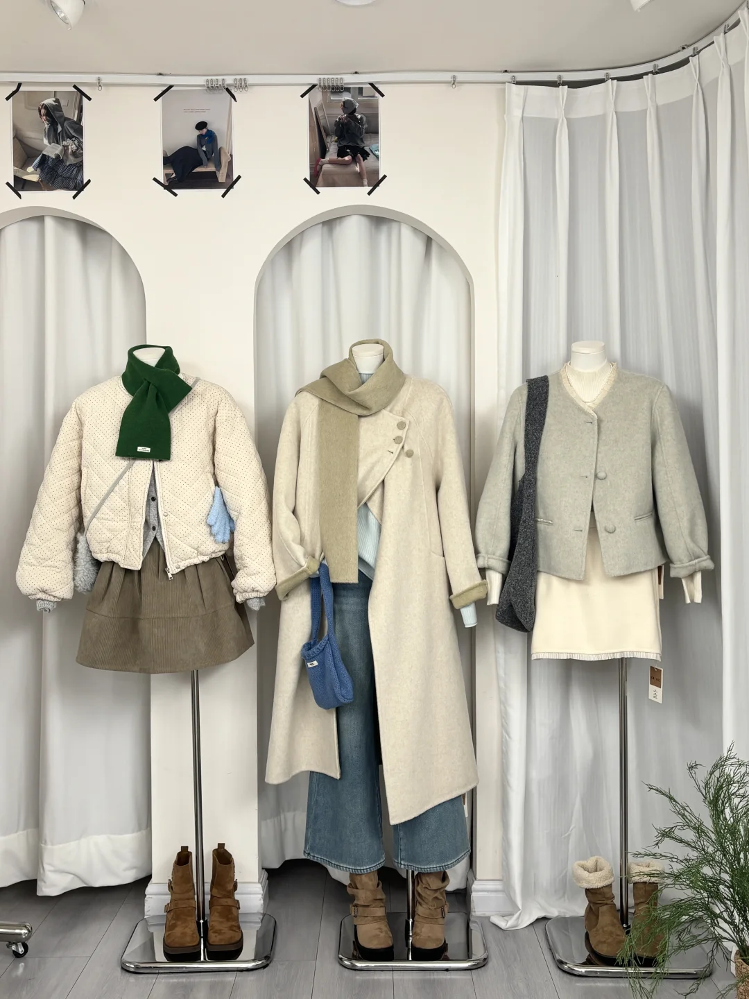 最近一周模特穿搭合集～