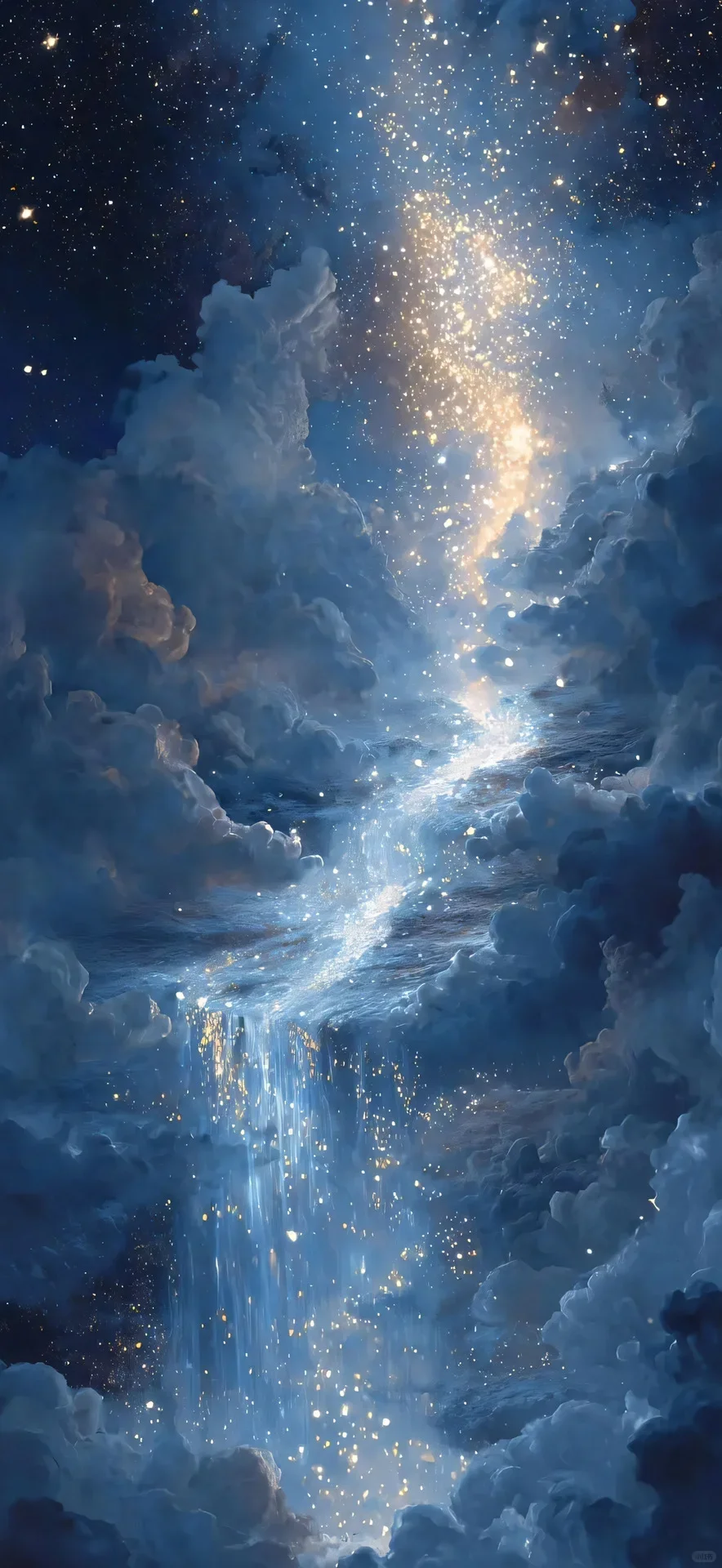 手机全屏背景壁纸｜银光星河