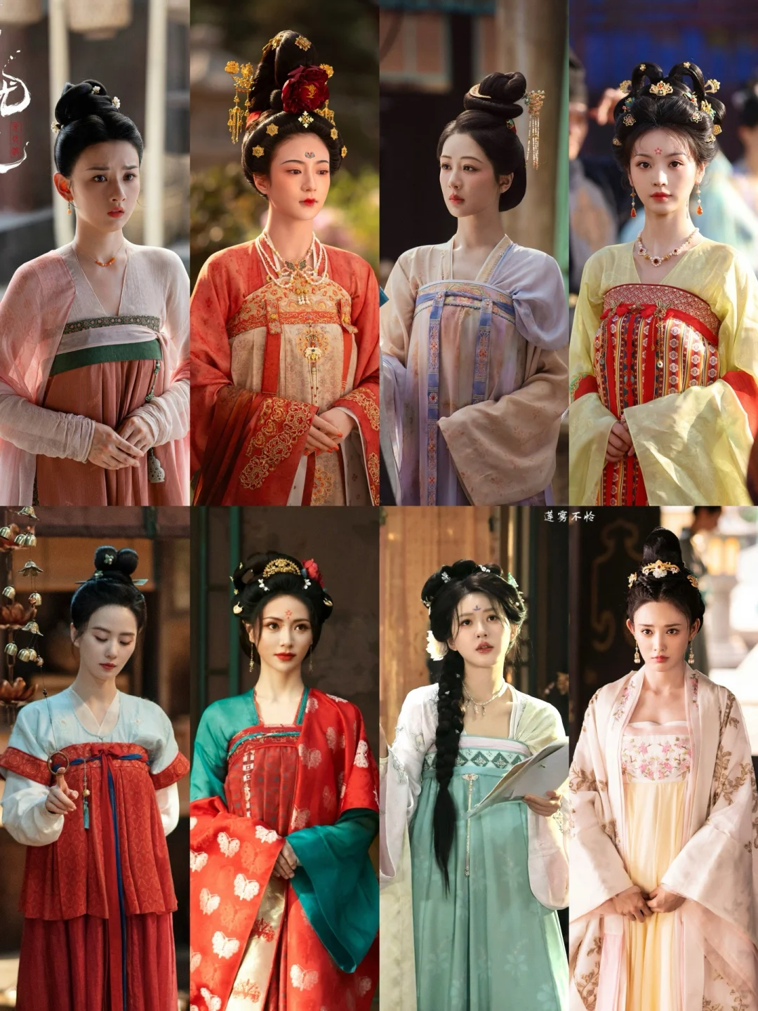 古装剧封神时刻✨女明星齐胸襦裙造型yyds