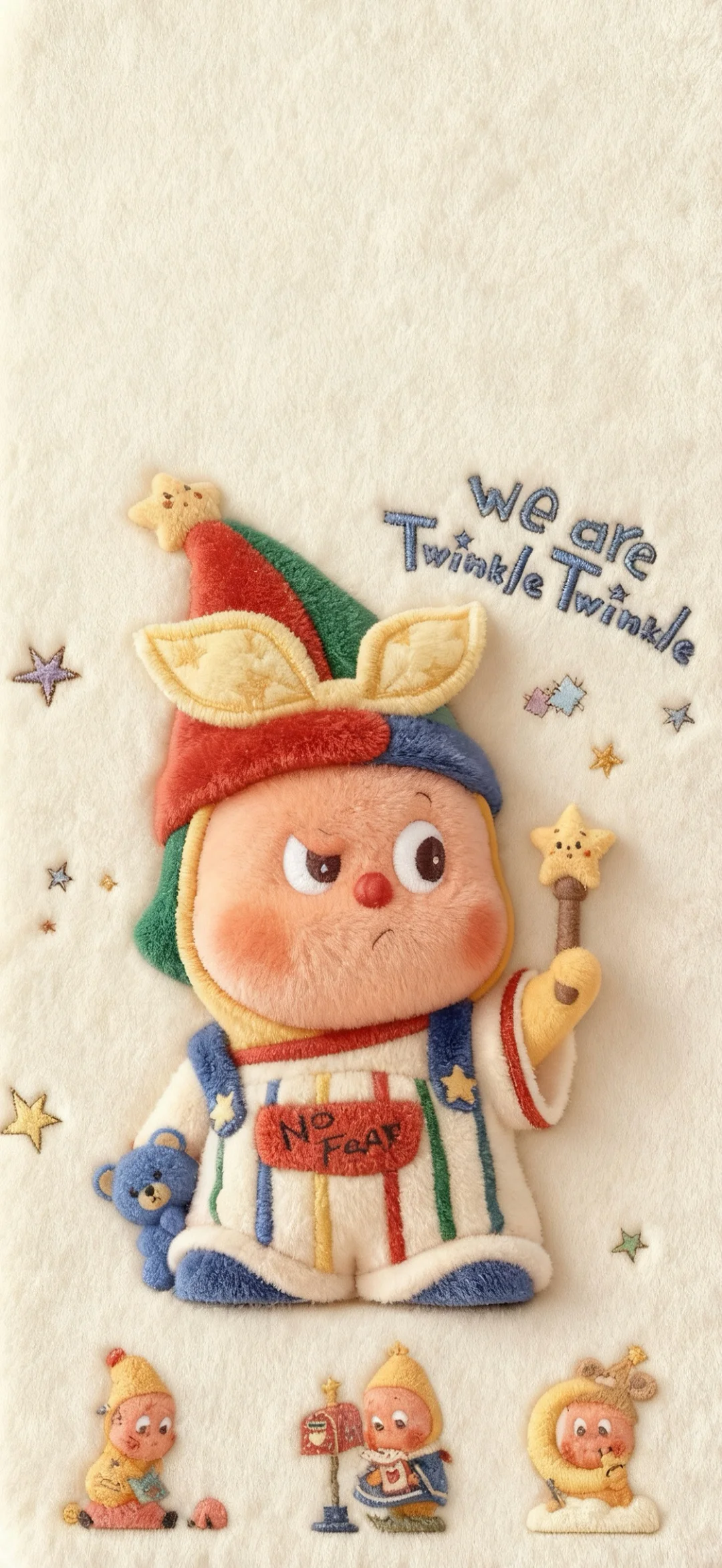 秋冬毛绒款🌟星星人🌟手机壁纸套图❷