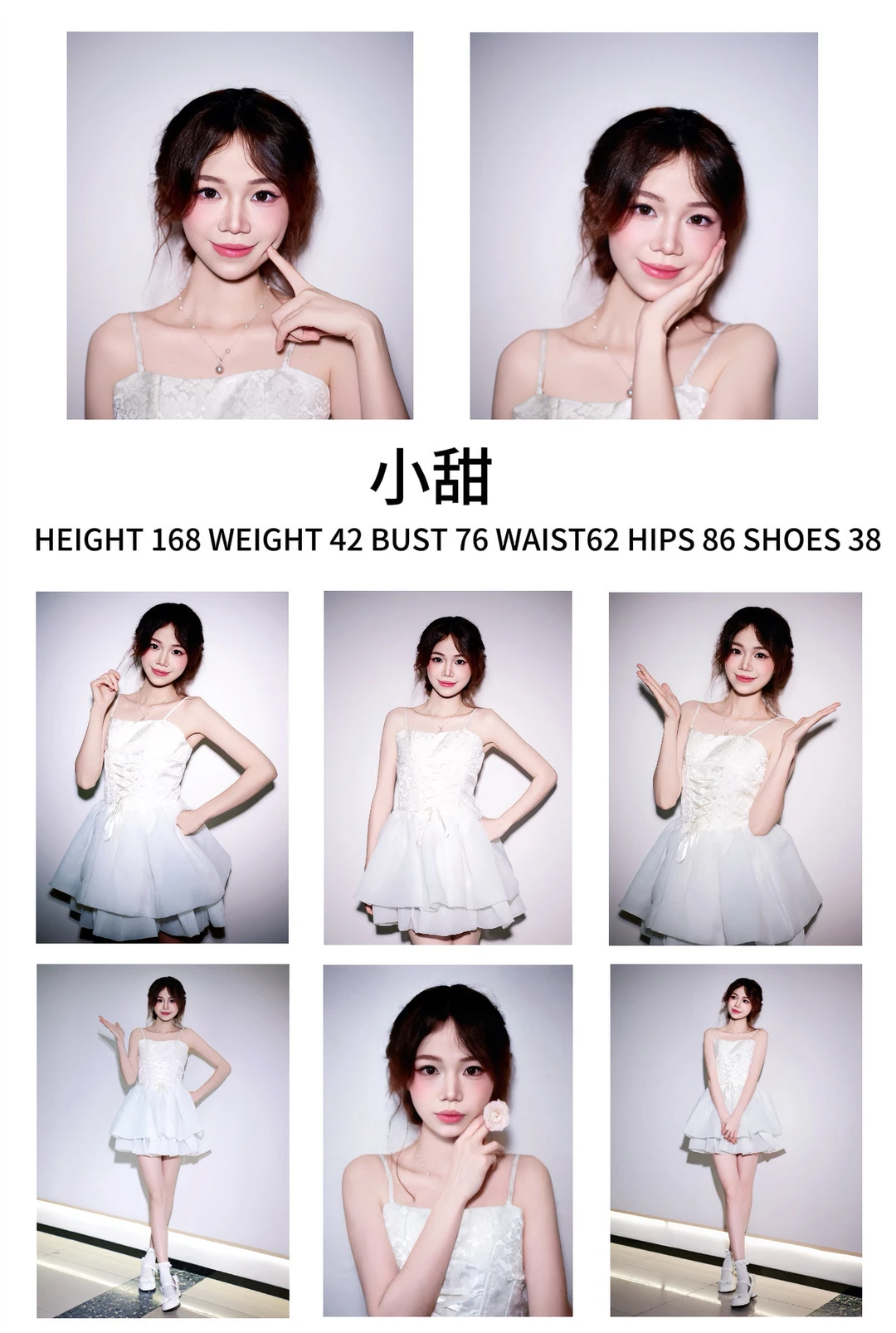 天啊 广州竟然还有这么甜的小偿模特！！