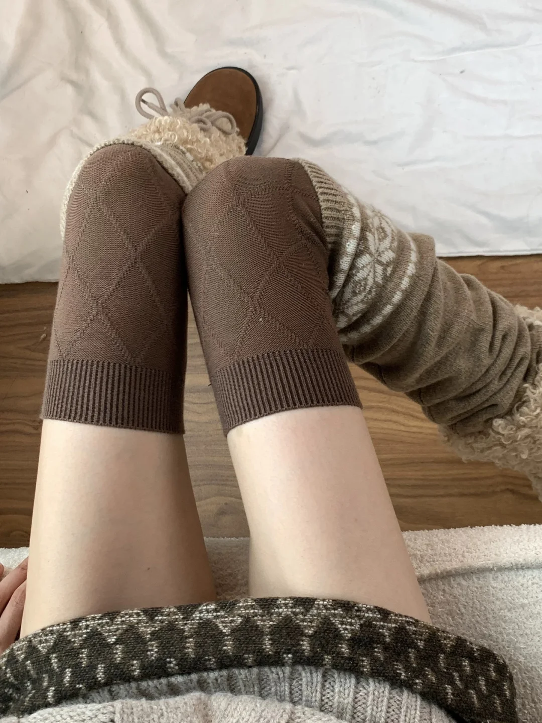 6️⃣套叠穿分享｜漂亮袜子一次穿个够！！